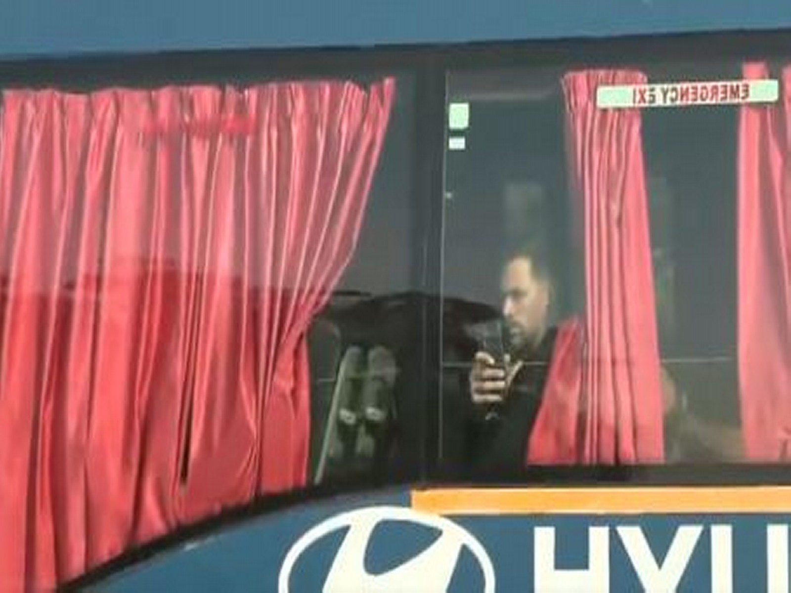 England arrives at Wankhede Stadium (Photo: ANI)