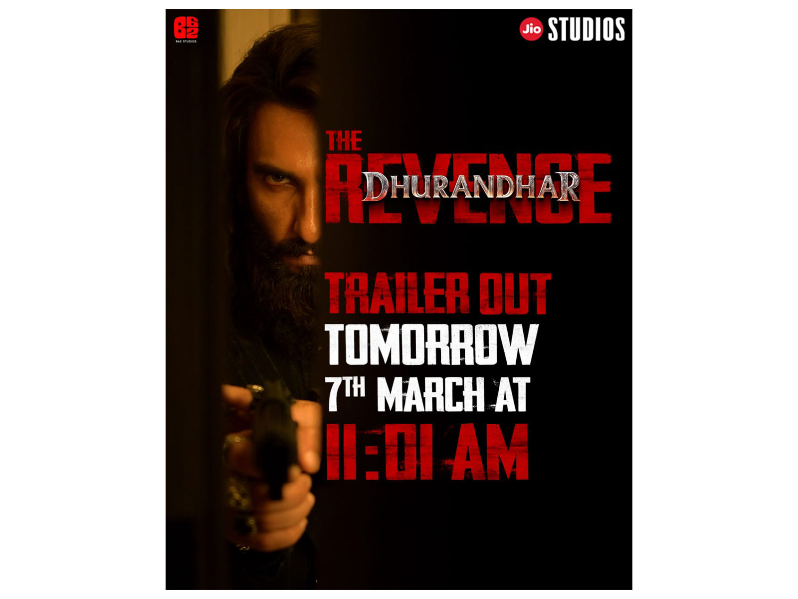 Dhurandhar 2 poster (Image source: Instagram handle of Ranveer)