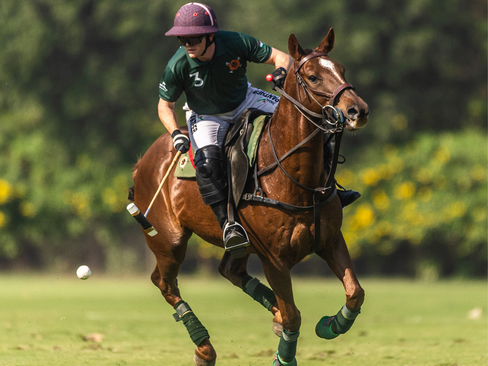 A polo player in action during the Sunjay Kapur Memorial Cup (Photo: Sunjay Kapur Memorial Cup)