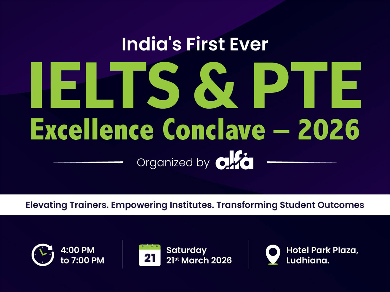 Elevating Trainers. Empowering Institutes. Transforming Student Outcomes