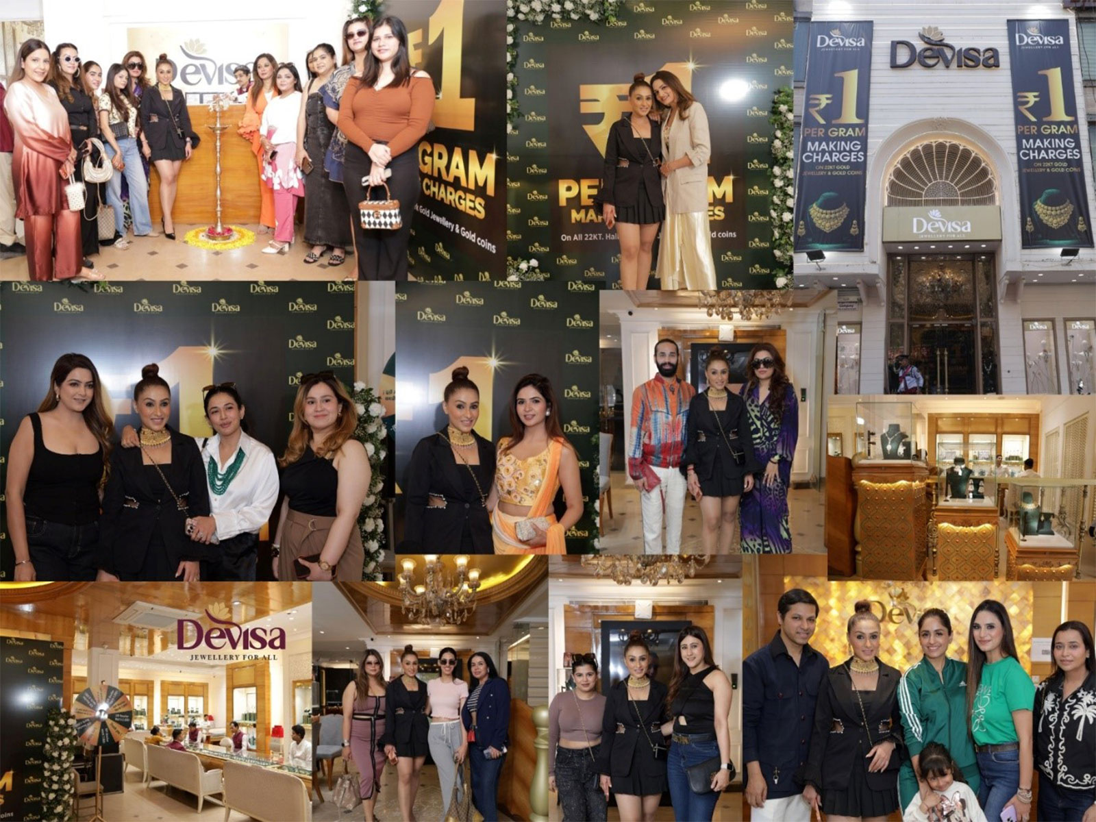 Devisa Jewellery Introduces Delhi’s First-Time-Ever Rs.1 Per Gram Fixed Making Charges at Its Flagship Showroom in Delhi