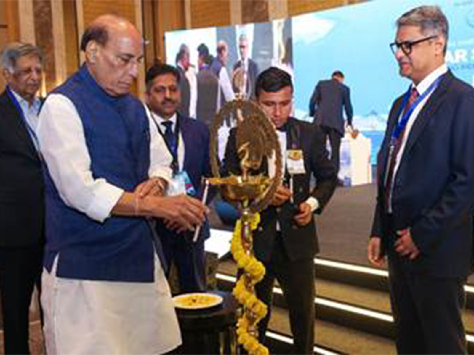 Defence Minister Rajnath Singh inaugurates Sagar Sankalp - Reclaiming India’s Maritime Glory (Photo/Release)