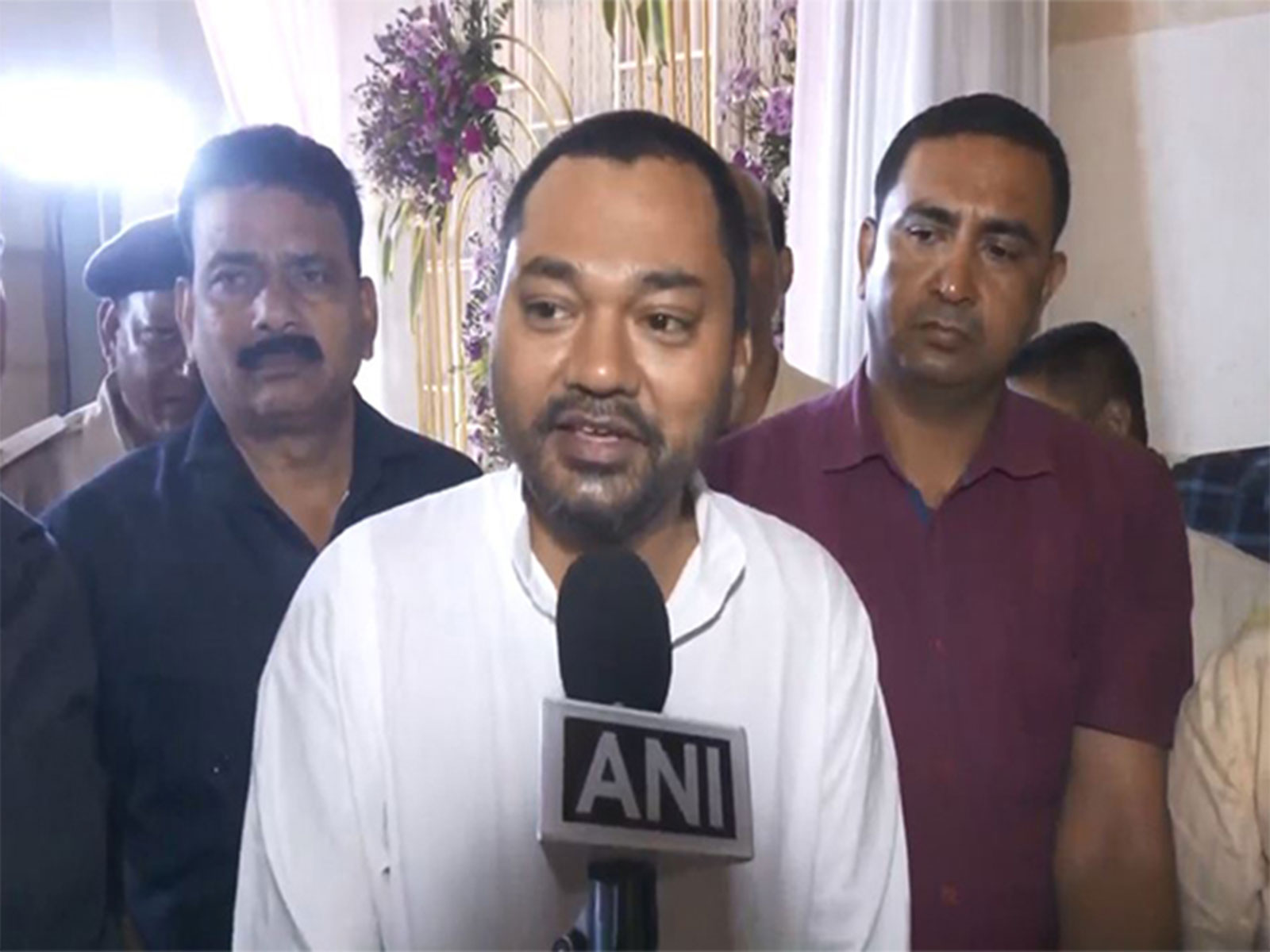 ihar Chief Minister Nitish Kumar's son, Nishant Kumar (File Photo/ANI)