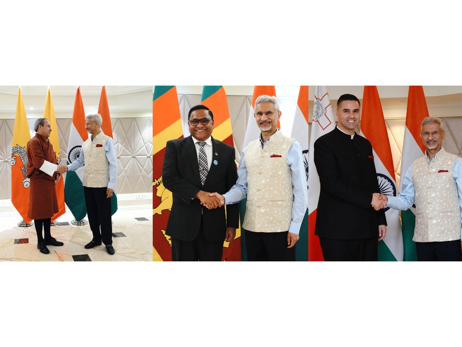 EAM holds bilateral meetings with global leaders (Photo/X@DrSJaishankar) EAM holds bilateral meetings with global leaders (Photo/X@DrSJaishankar)