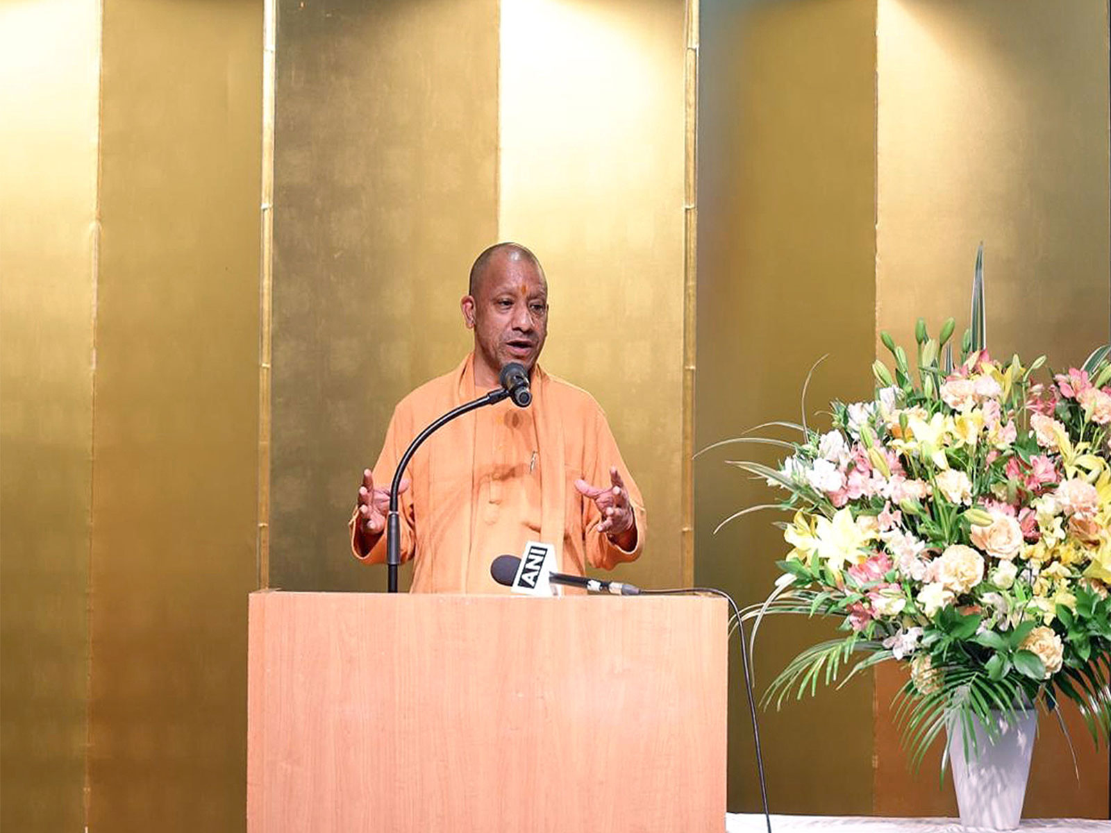 Uttar Pradesh Chief Minister Yogi Adityanath (File Photo/ANI)