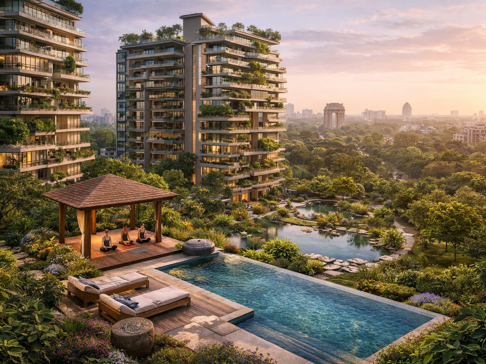 Wellness-centric luxury housing in NCR blends nature, open spaces, and mindful design to create healthier urban communities