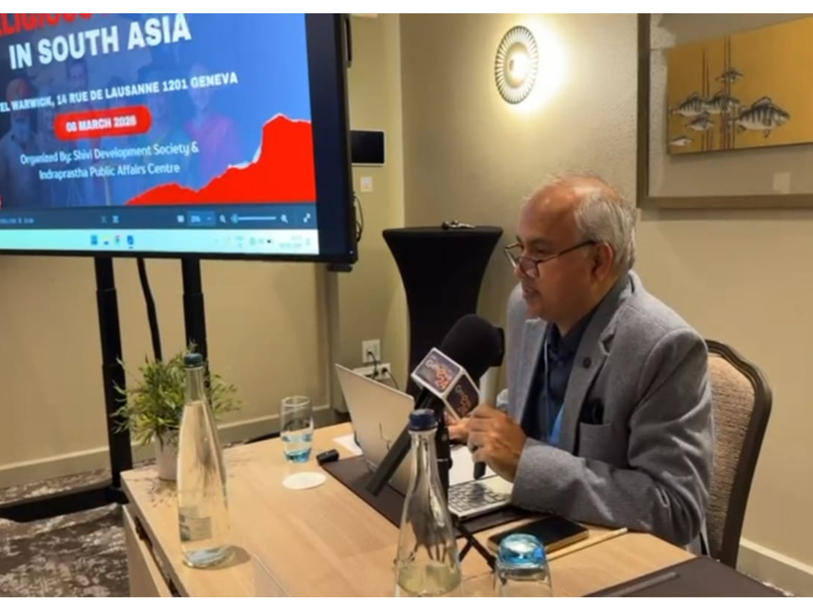 Narender Kumar, Executive Director of Shivi Development Society (Photo/ANI)