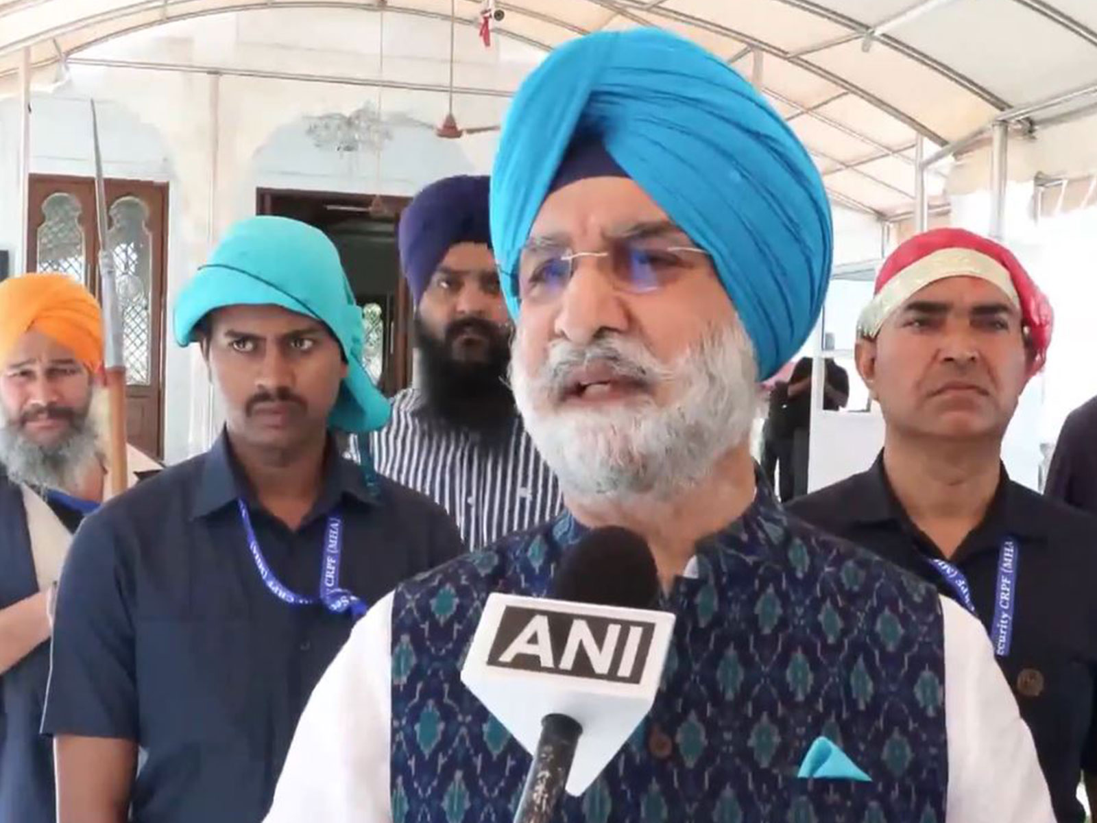 Newly appointed LG Taranjit Sandhu (Photo/ANI)