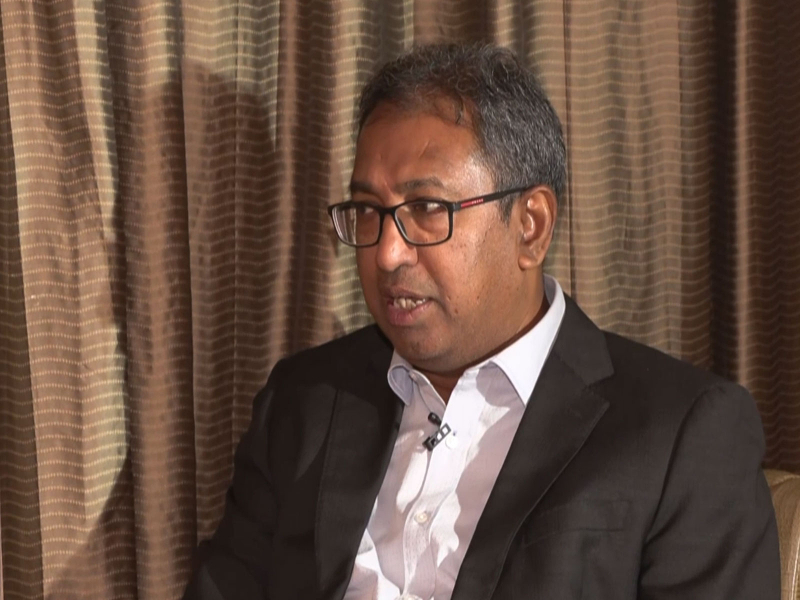 Harsha de Silva, MP, Chair of the Committee on Public Finance of the Parliament in Sri Lanka (Photo/ANI)