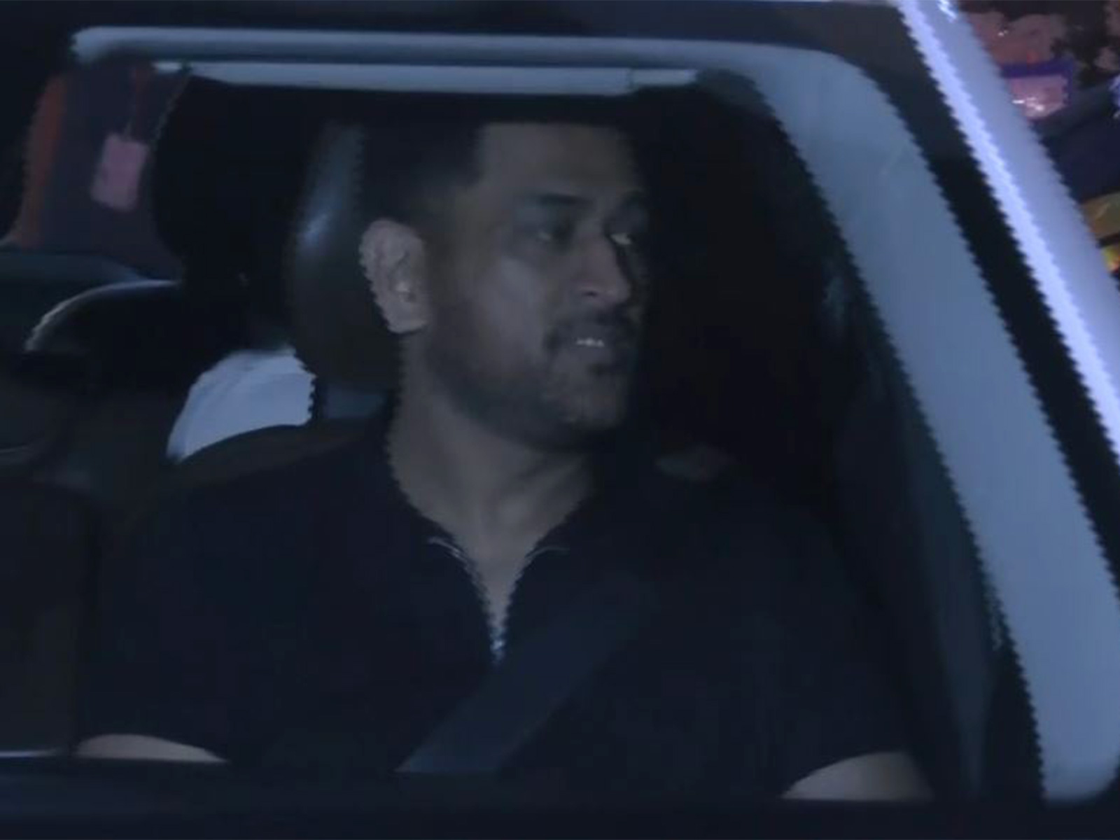 Mahendra Singh Dhoni at Ahmedabad airport. (Photo/ANI) Mahendra Singh Dhoni at Ahmedabad airport. (Photo/ANI)