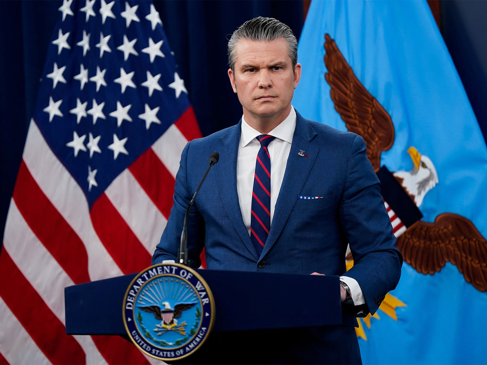 US Secretary of War Pete Hegseth (Photo/Reuters)