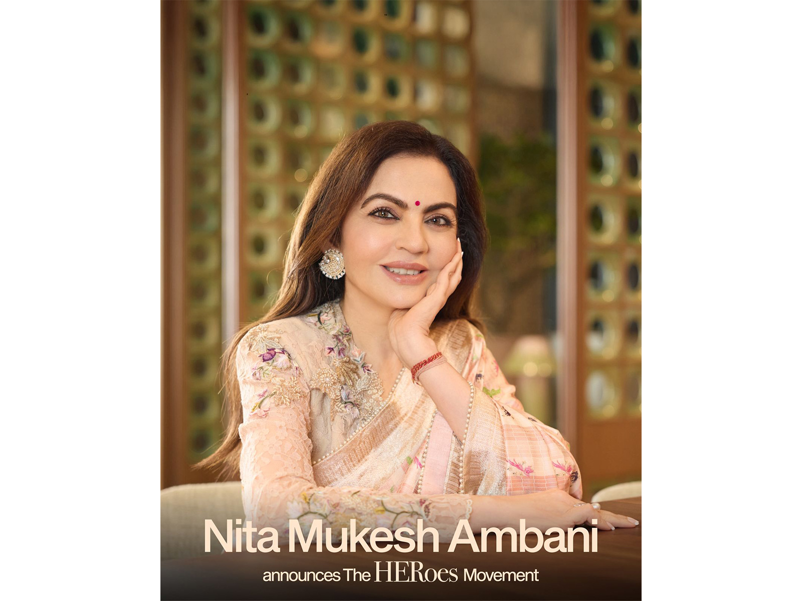 Nita Ambani (Photo/Instagram/@reliancefoundation)