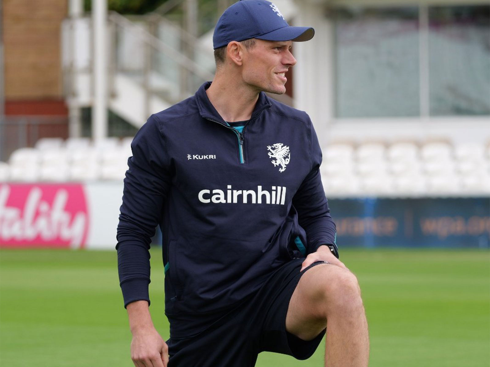 Brett Randell. (Photo/X@SomersetCCC)