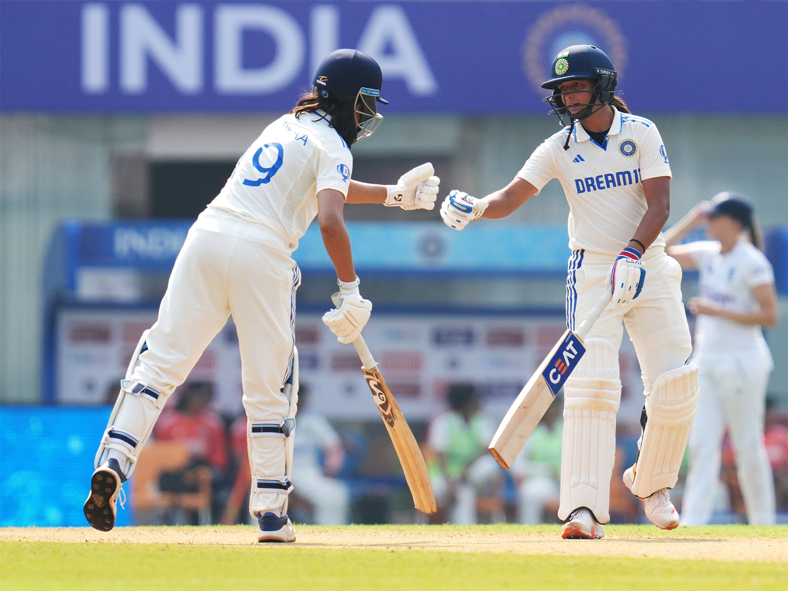 India women's cricket team players during a Test match (Photo: ANI)