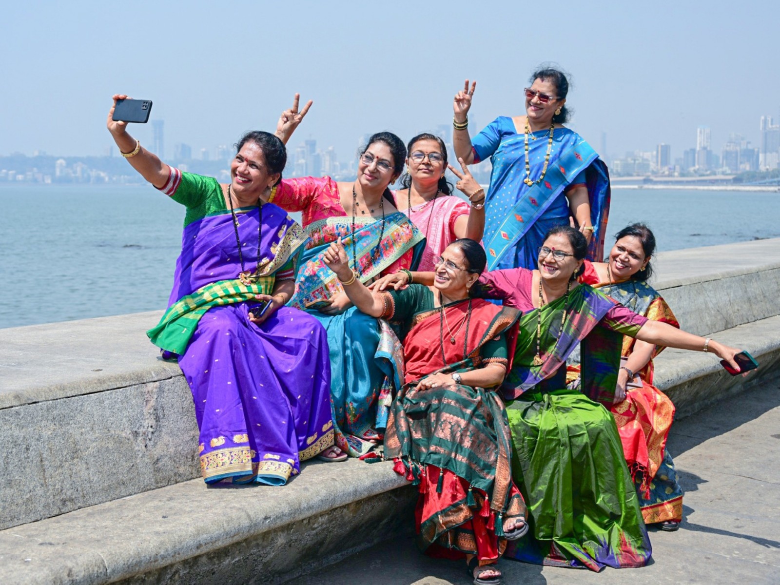 Women celebrating International Women's Day (Photo/ANI)
