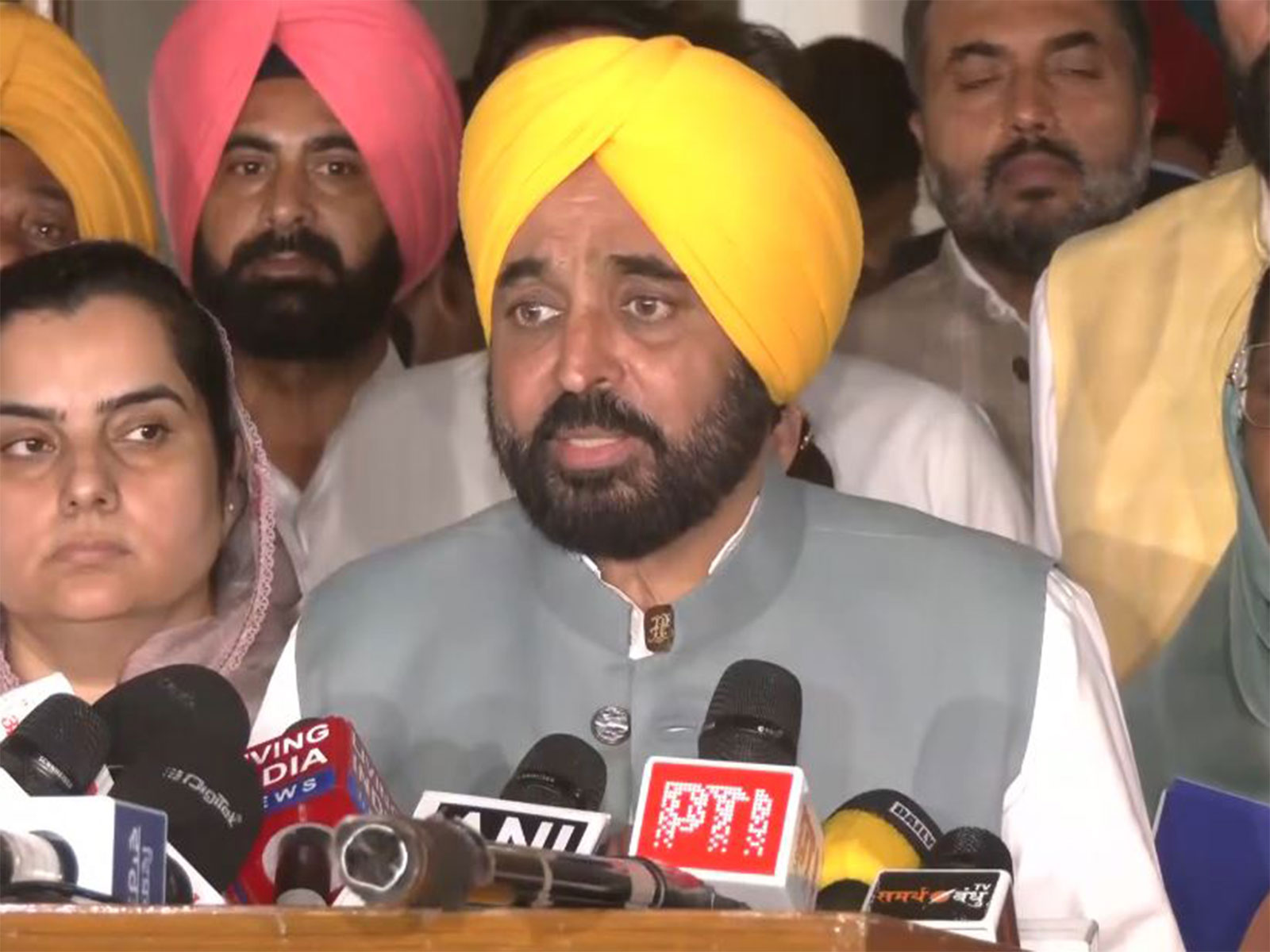 Punjab Chief Minister Bhagwant Mann (Photo/ANI)