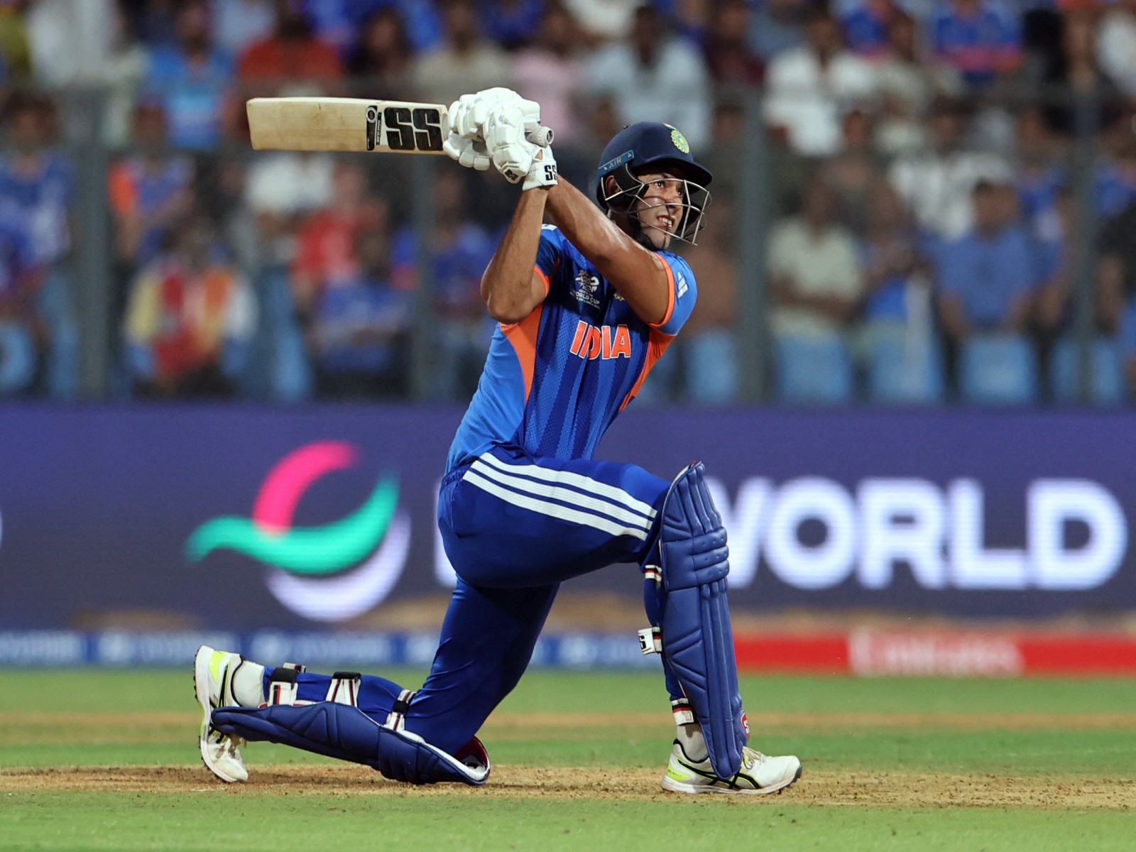 India's Shivam Dube in action. (Photo/ANI)