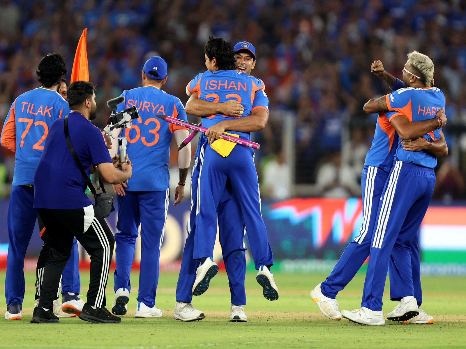 Indian team. (Photo/Reuters)