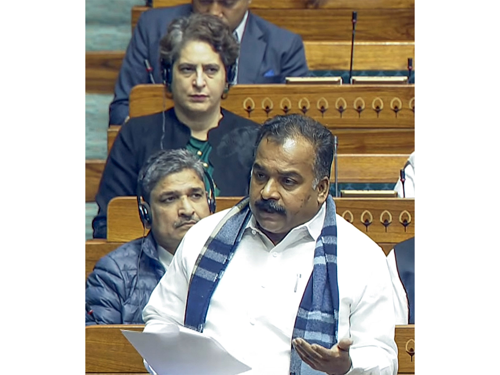 Congress MP Manickam Tagore (Photo/ANI)