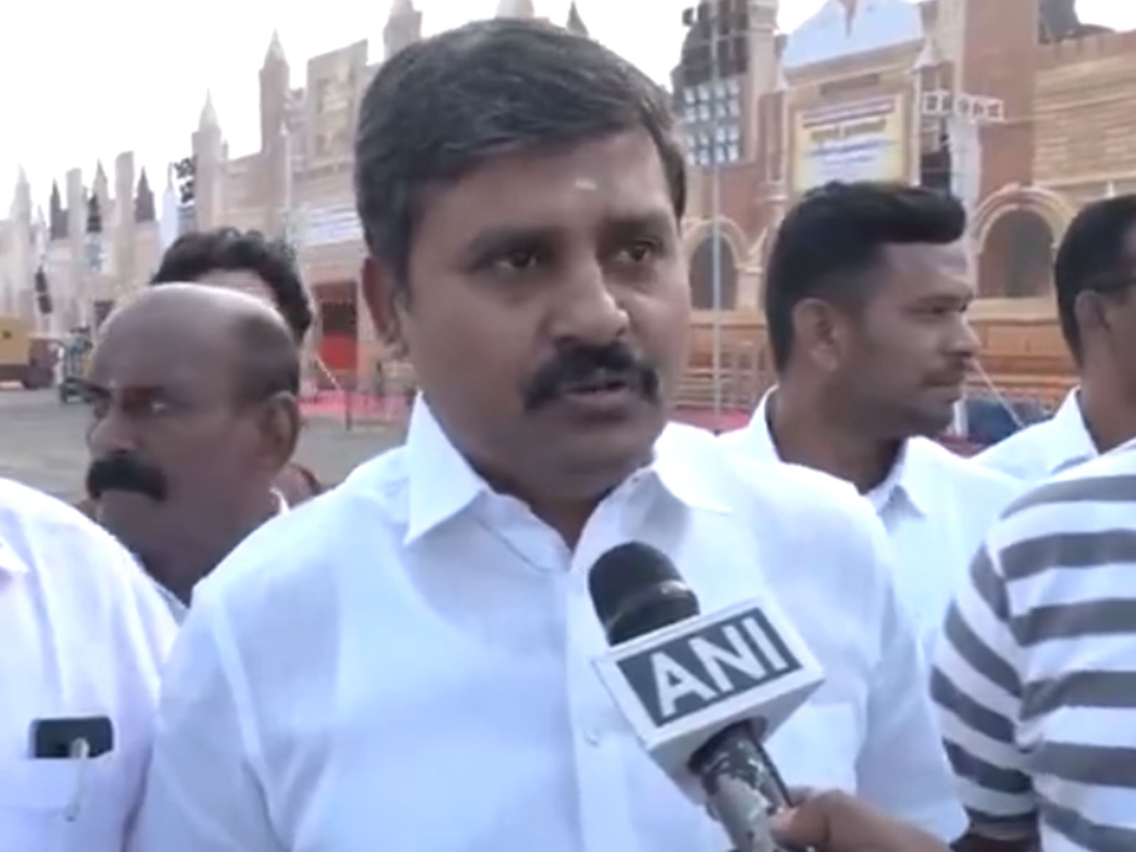 DMK MP Arun Nehru (Photo/ANI)