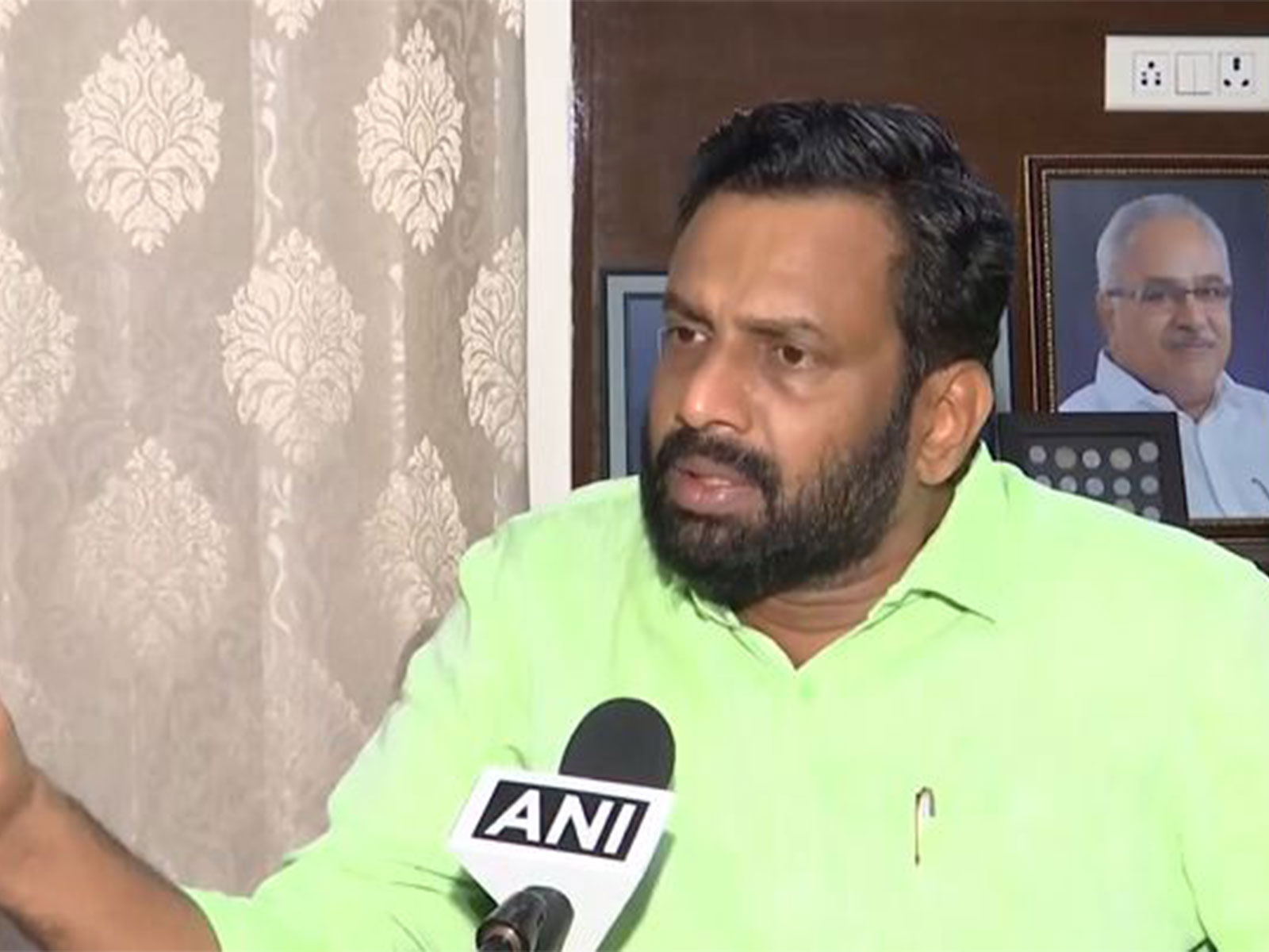 Communist Party of India (CPI) Rajya Sabha MP P. Sandosh Kumar (Photo/ANI)