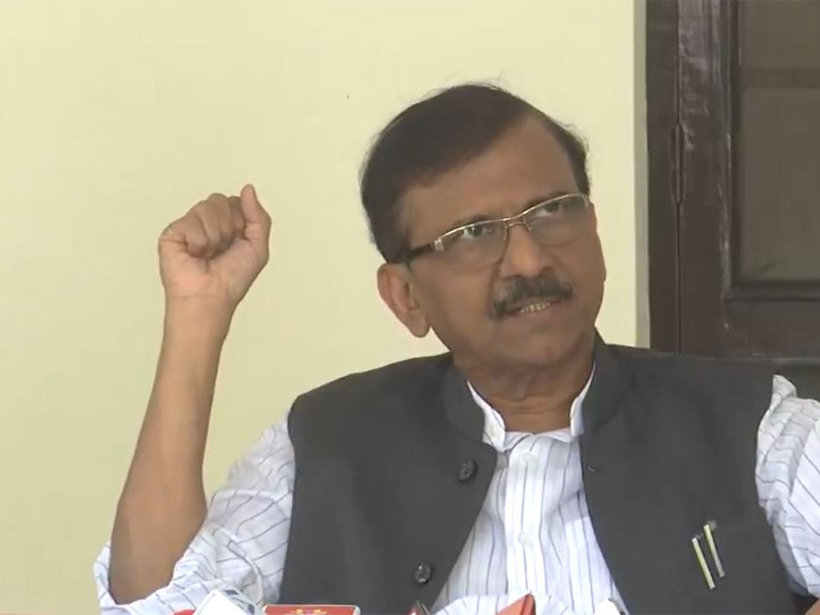 Shiv Sena (UBT) MP Sanjay Raut (Photo/ANI)