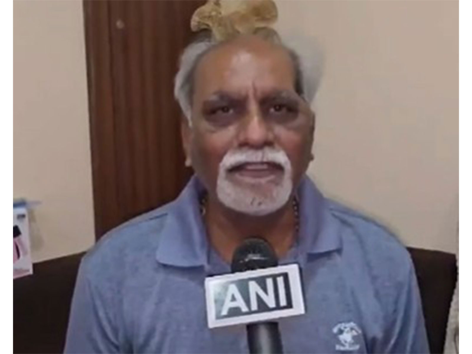 Axar Patel's father, Rajesh Patel (Photo: ANI)