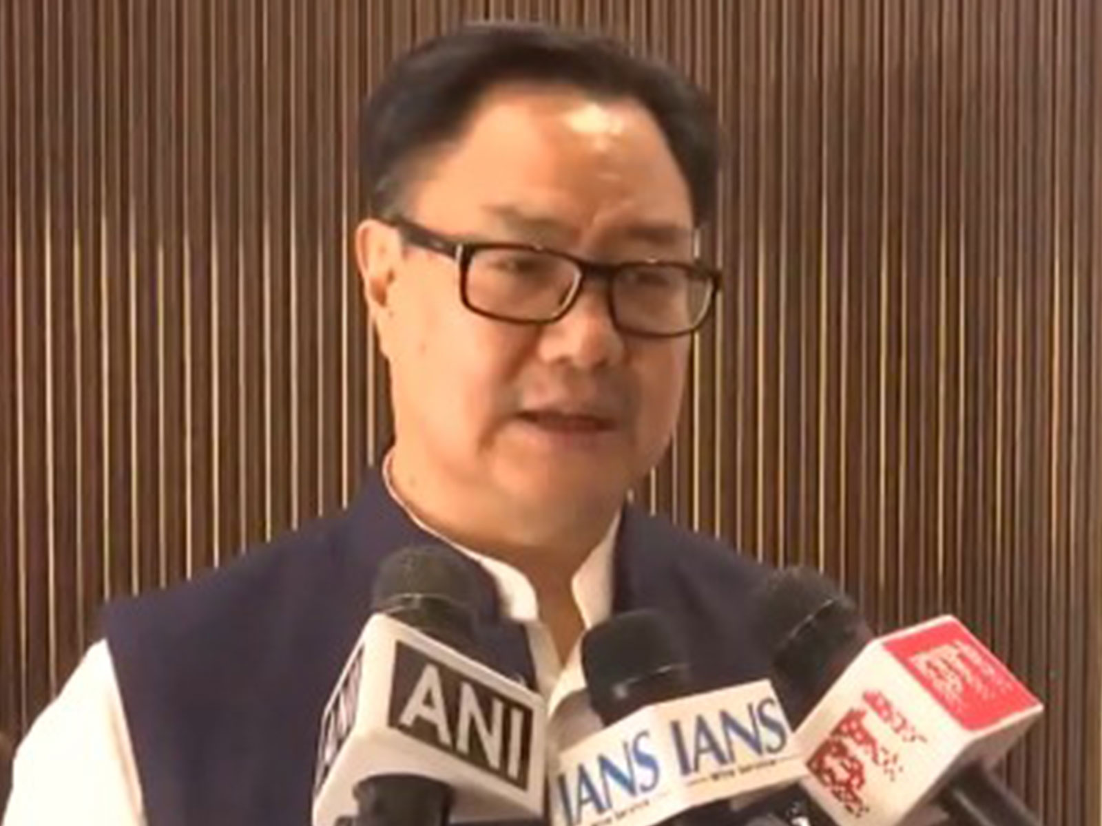 Union Minister of Parliamentary Affairs Kiren Rijiju (Photo/ANI)