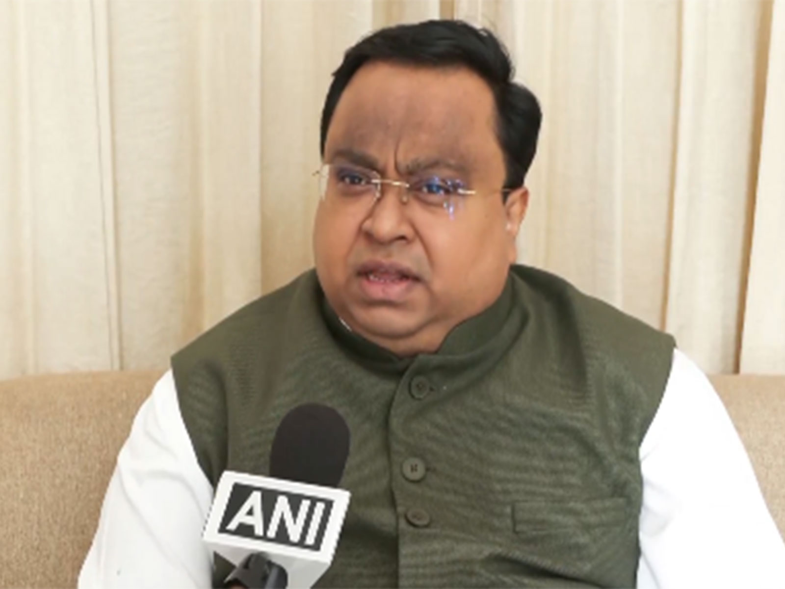 BJD MP Sasmit Patra (Photo/ANI)