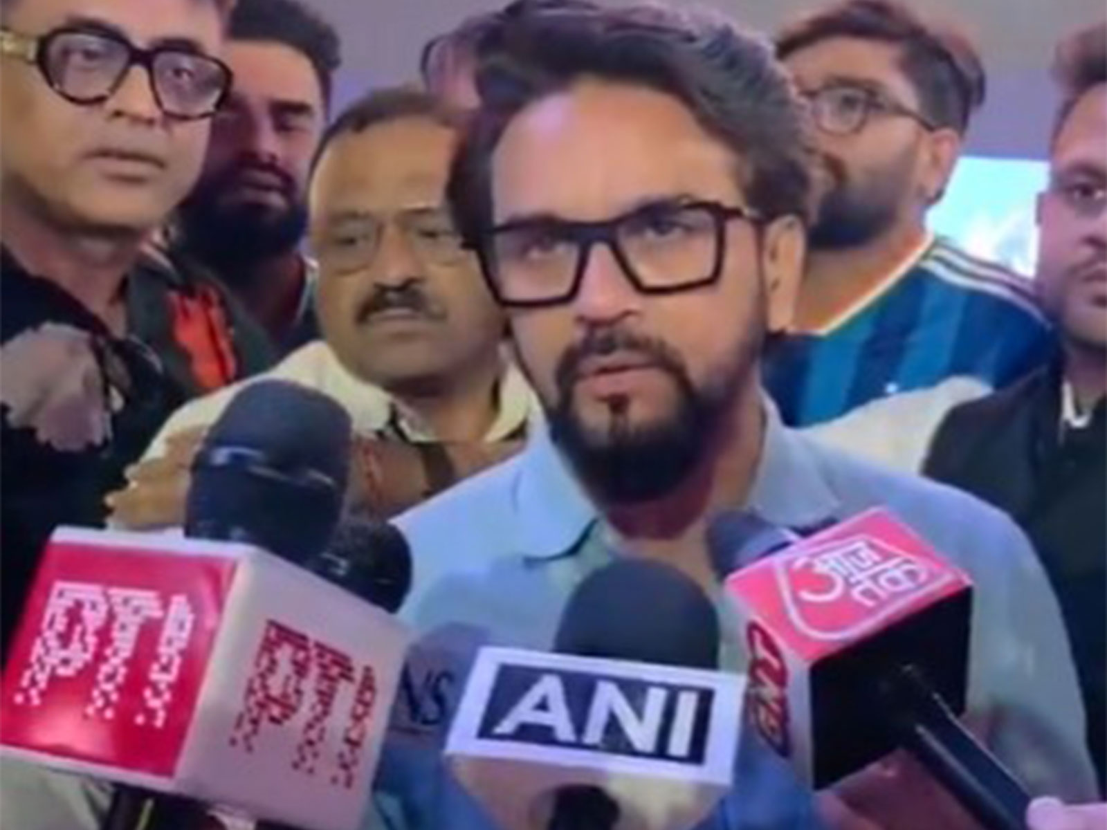 BJP MP Anurag Thakur (Photo: ANI)