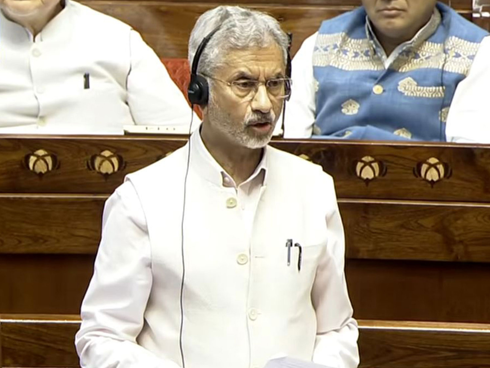 External Affairs Minister S Jaishankar (Photo/Sansad TV) External Affairs Minister S Jaishankar (Photo/Sansad TV)