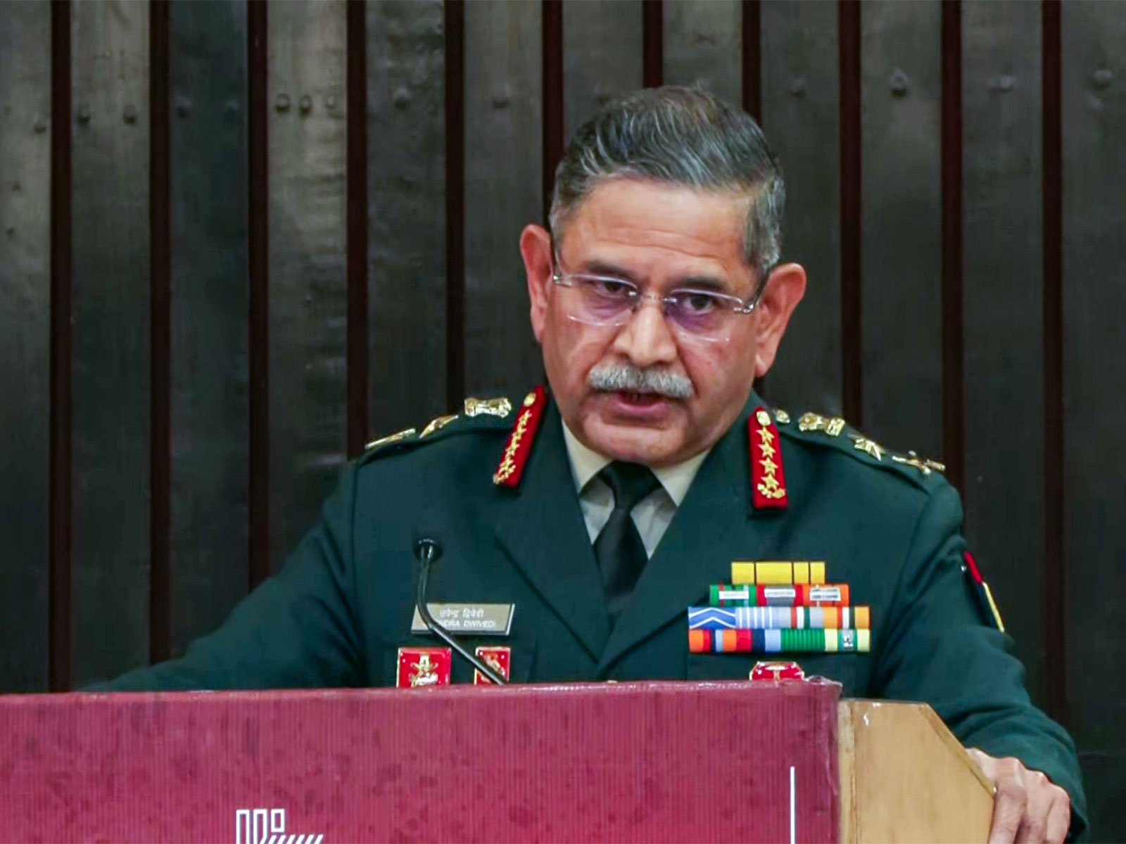 Indian Army Chief General Upendra Dwivedi (Photo/ANI)