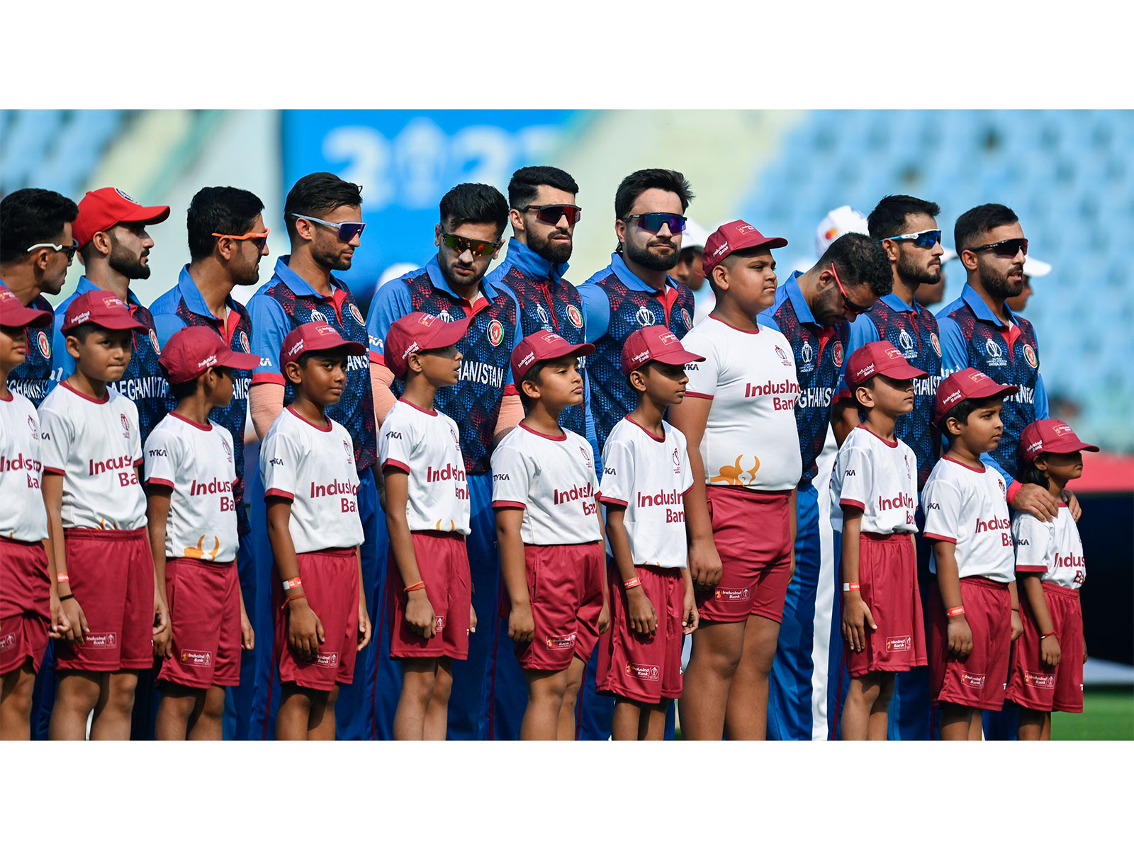 Afghanistan team. (Photo/ANI) 