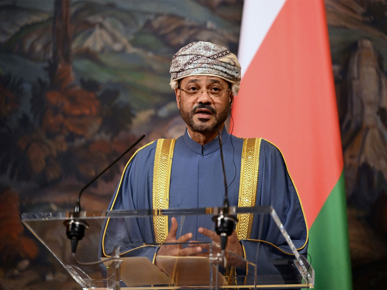 Oman Foreign Minister Badr Albusaidi (File Photo/ Reuters)