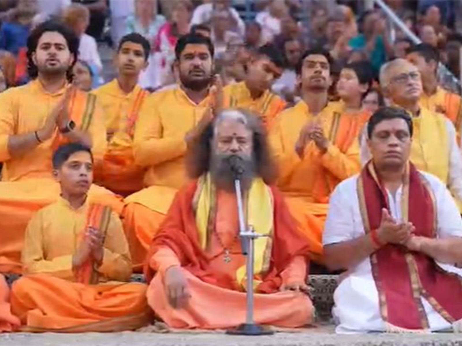 Yoga Festival at Parmarth Niketan Ashram in Rishikesh (Photo/ANI)