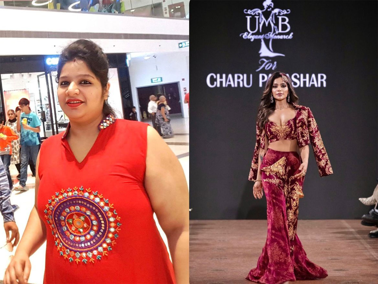 Priya Munjal's Epic Weight Loss Journey: From 104kg to Global Runway Star at Paris and Milan Fashion Weeks with Charu Parashar and UMB Pageants