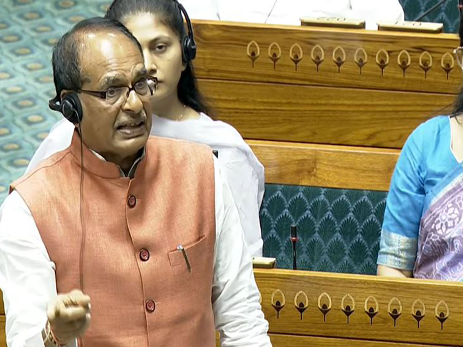 Union Agriculture Minister Shivraj Singh Chouhan (Photo/Sansad TV)