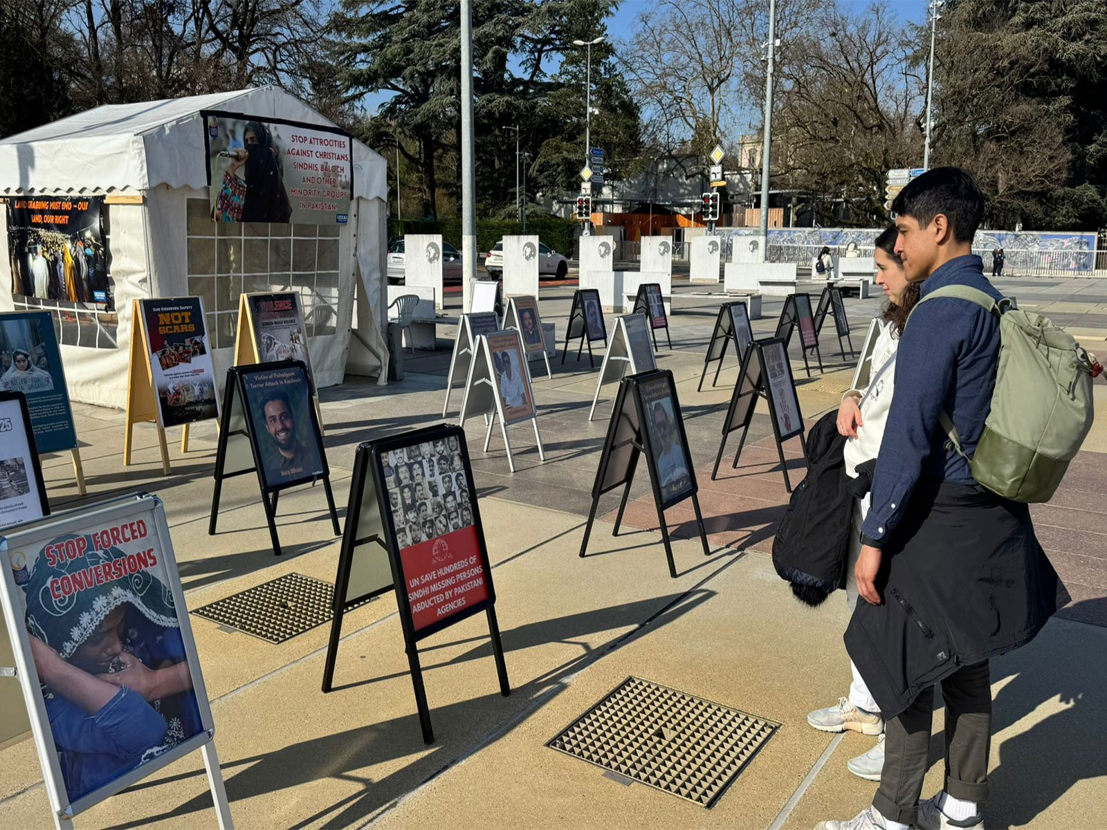 Global Human Rights Defence (GHRD) organised a three-day photo exhibition (Photo/ANI) Global Human Rights Defence (GHRD) organised a three-day photo exhibition (Photo/ANI)