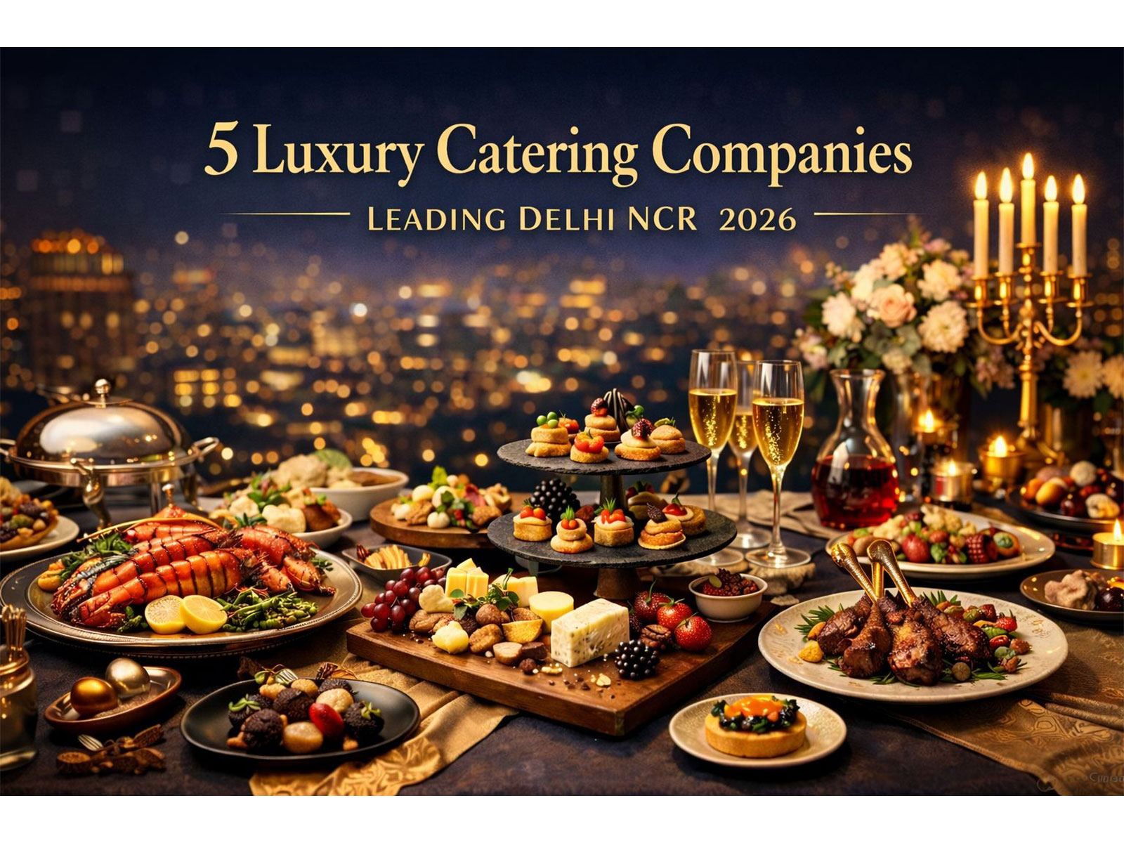 5 Luxury Catering Companies Leading Delhi NCR – 2026