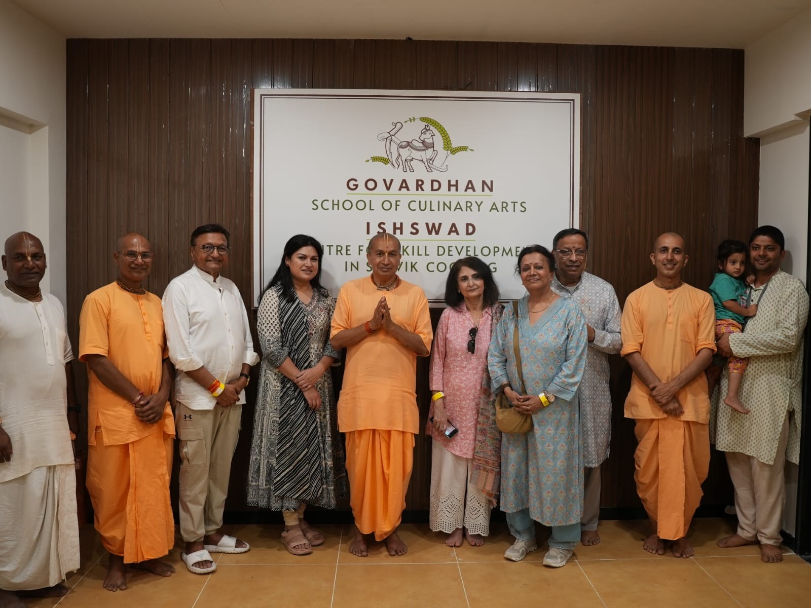 ISKCON Govardhan Ecovillage launches Govardhan School of Culinary Arts, Ishswad Centre for Skill Development in Satvik Cooking ISKCON Govardhan Ecovillage launches Govardhan School of Culinary Arts, Ishswad Centre for Skill Development in Satvik Cooking