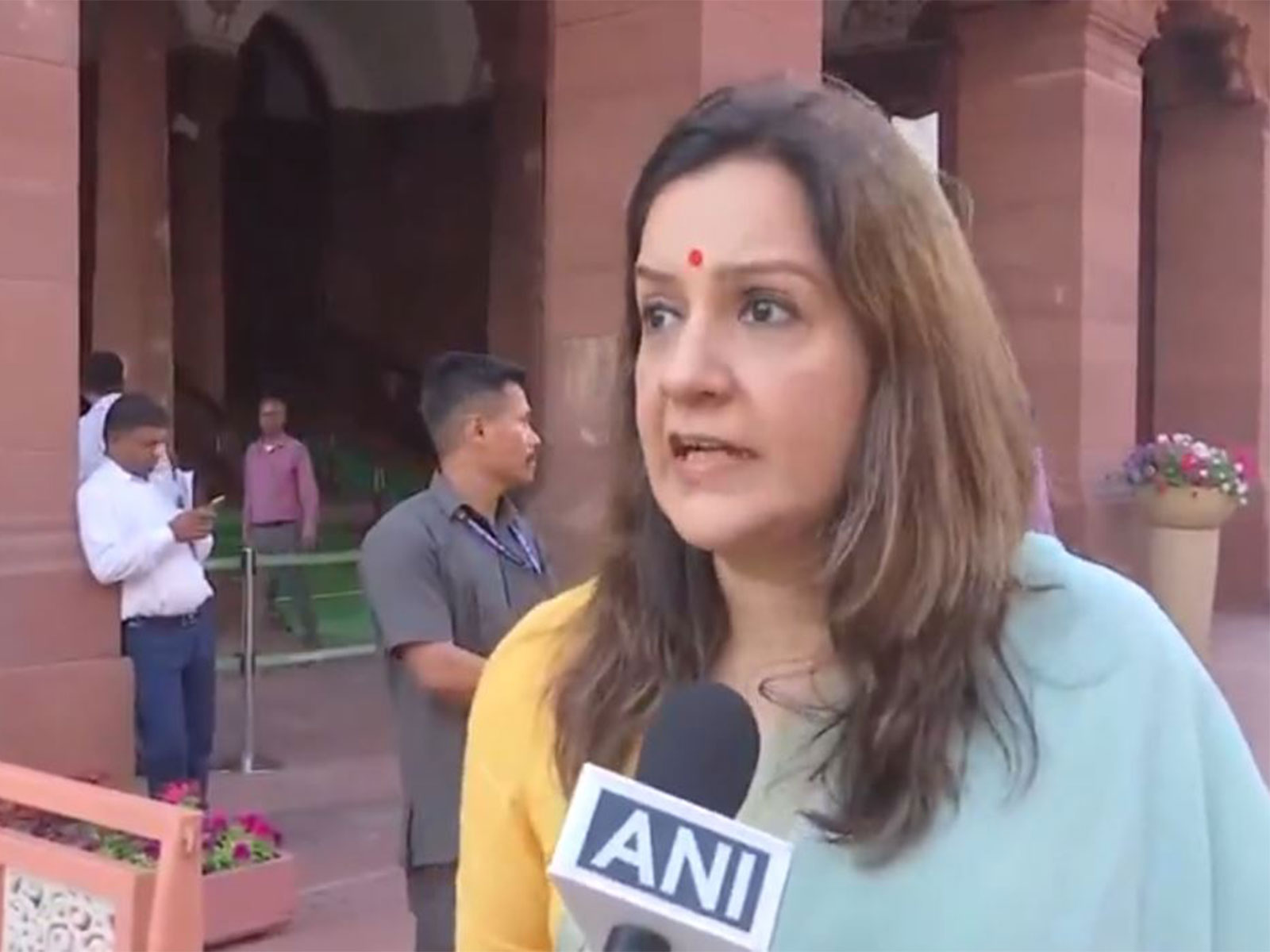 Shiv Sena MP Priyanka Chaturvedi (Photo/ANI)