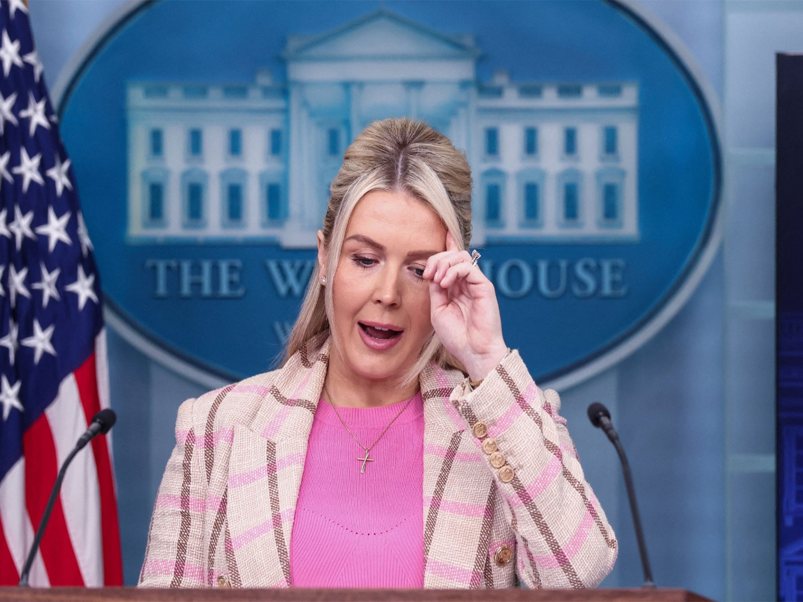 White House Press Secretary Karoline Leavitt (Photo/ Reuters)