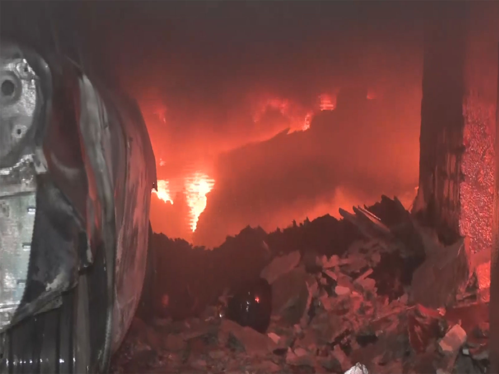 Visuals from the spot (Photo/ANI)