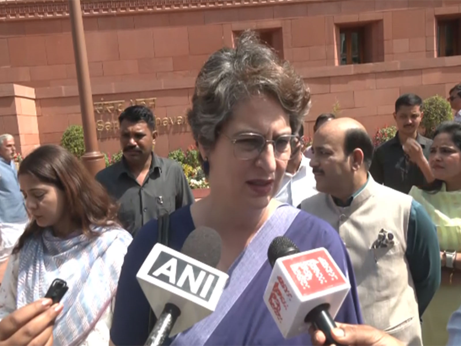 Congress MP Priyanka Gandhi (Photo/ANI)