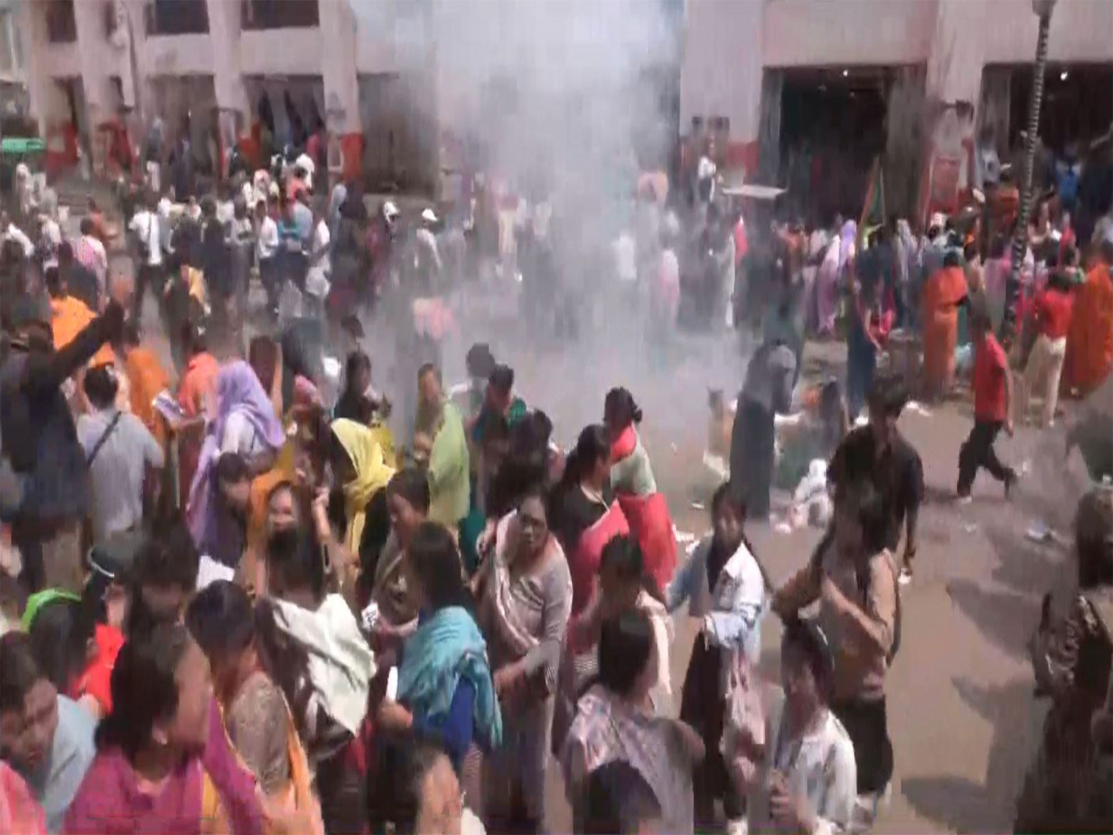 Visuals of the protest (Photo/ANI)