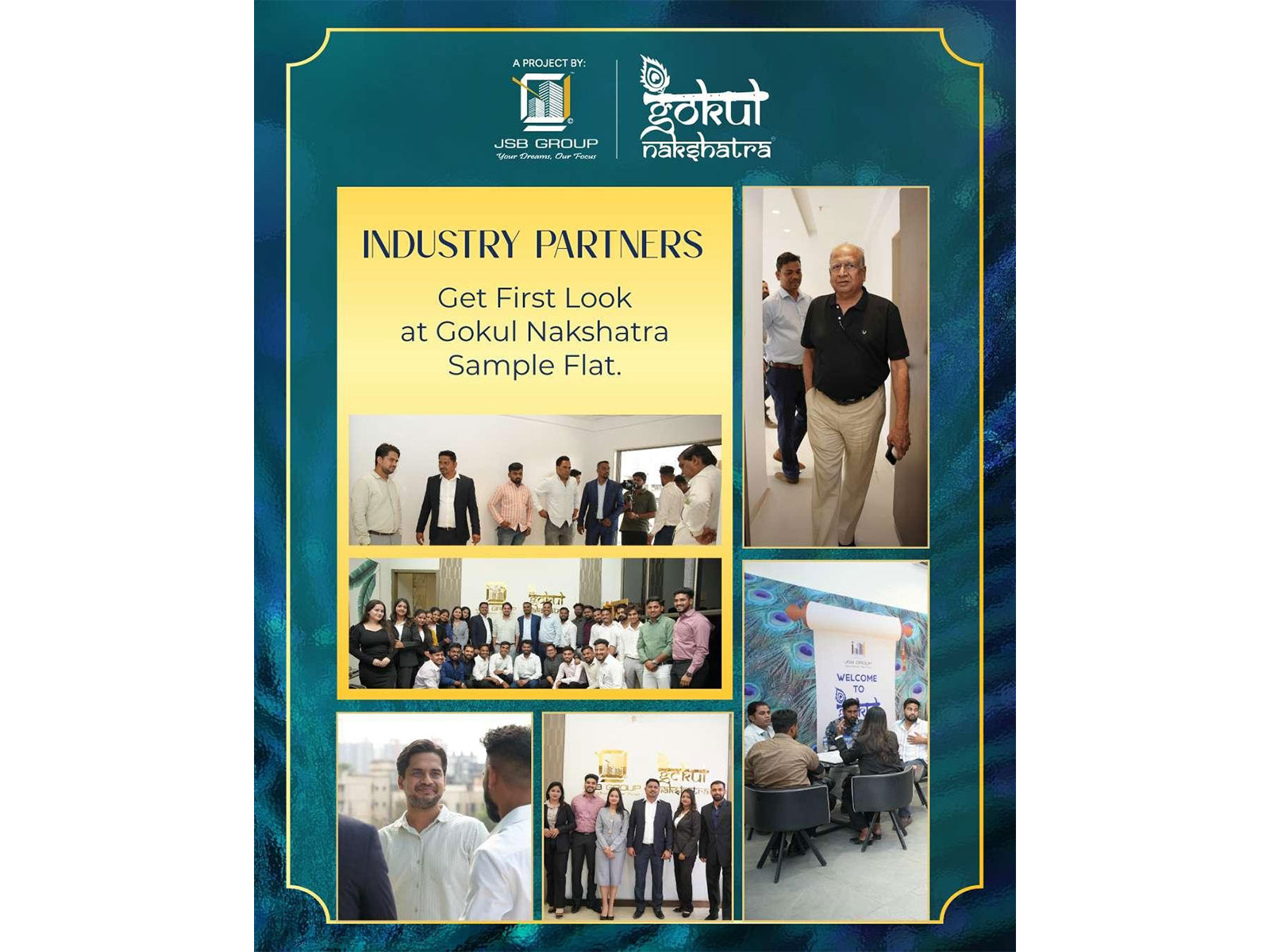 JSB Homemakers Unveils Sample Flat At Gokul Nakshatra In Virar West