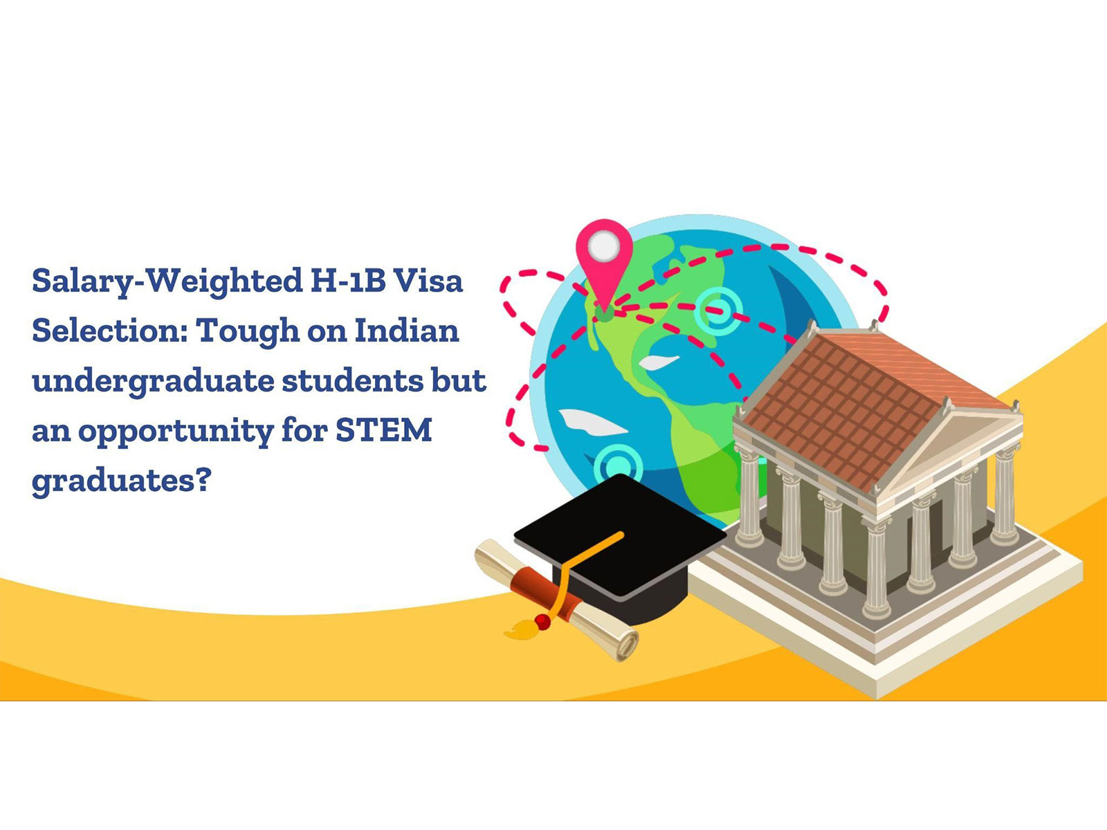 The announced changes shift the H-1B selection process toward wage and role-based outcomes, with neutral to positive impact on Indian Master’s graduates