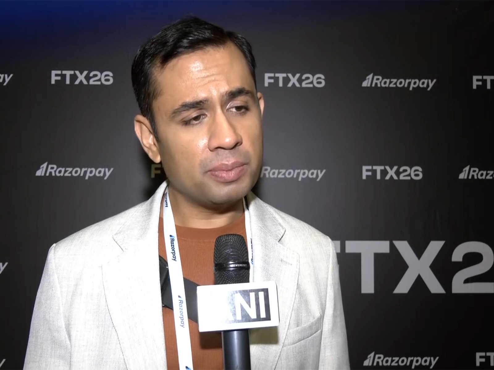 Harshil Mathur, CEO & Co-Founder, Razorpay (Photo/ANI)