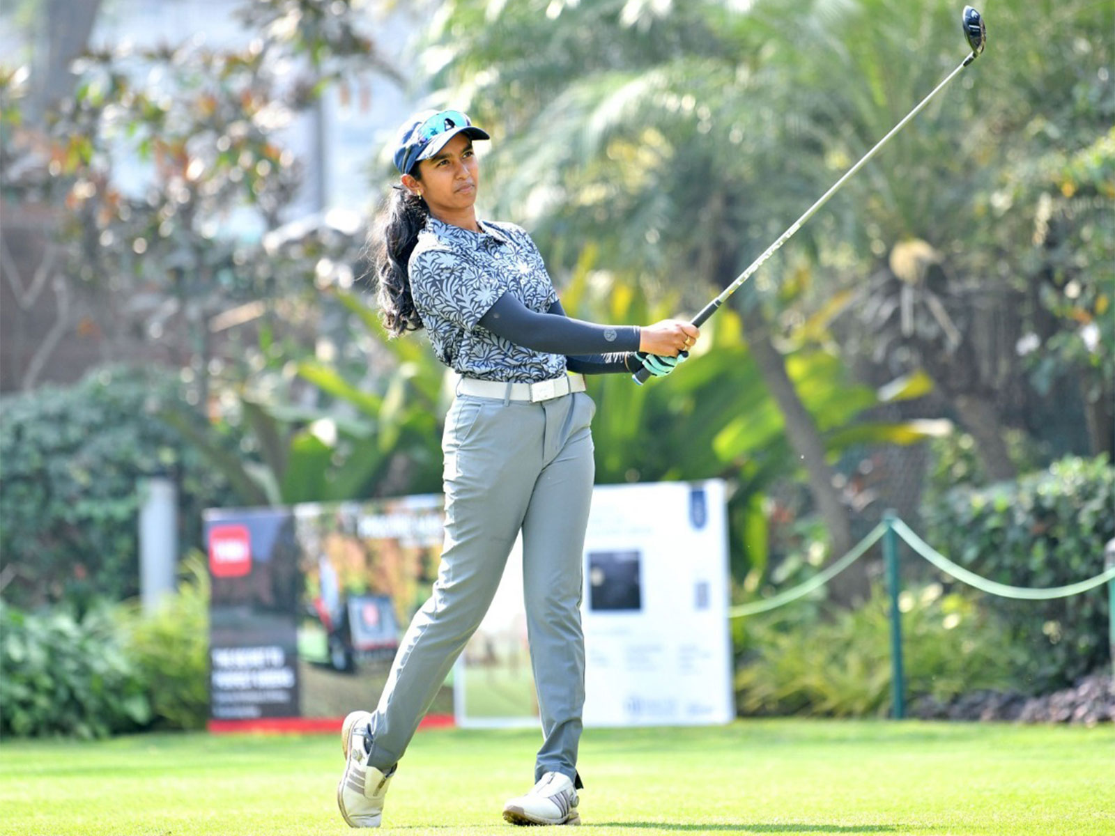 Jasmine Shekar in action during fifth leg of Women’s Pro Golf Tour (Image: WPGT)