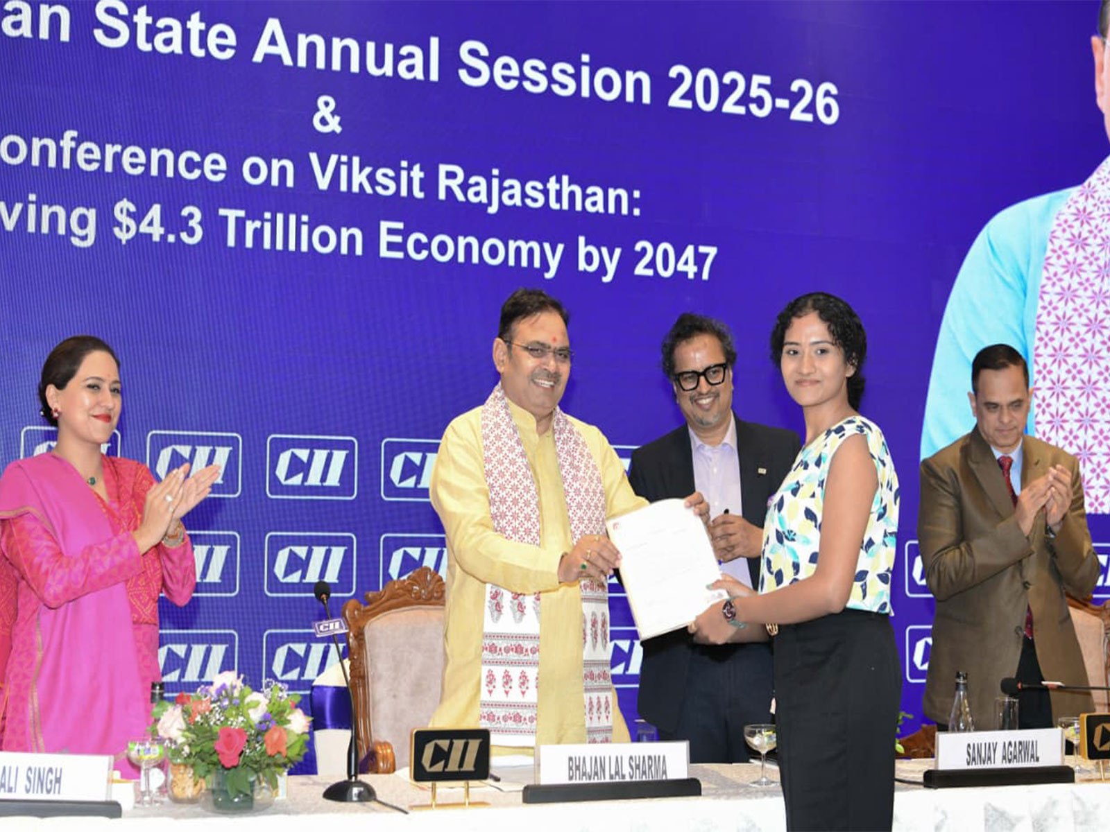 Rajasthan CM Bhajan Lal Sharma (Photo/ANI)